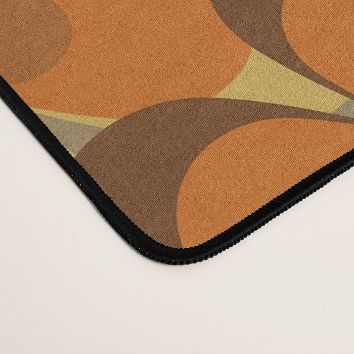 70's Floral Prints, Retro Art Desk Mat Gallery Image 4