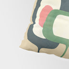 Mid-Century Abstract Balance 04 Pillow Sham Gallery Image 4