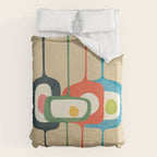 Mid-Century Abstract Balance 04 Duvet Cover Gallery Image 6