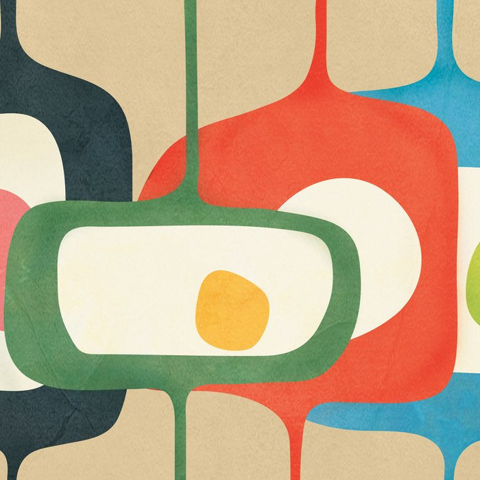 Mid-Century Abstract Balance 04 Coffee Mug Gallery Image 2