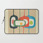 Mid-Century Abstract Balance 04 Laptop Sleeve Gallery Image 1
