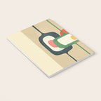 Mid-Century Abstract Balance 04 Notebook Gallery Image 3