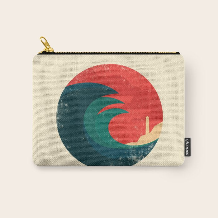 The wild ocean Carry All Pouch Gallery Image 1
