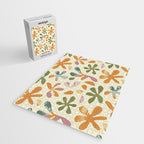 Colorful abstract flower art pattern Jigsaw Puzzle Gallery Image 2