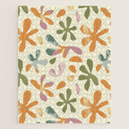 Colorful abstract flower art pattern Jigsaw Puzzle Gallery Image 1