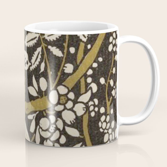 Nouveau Birds And Flowers Coffee Mug Gallery Image 1