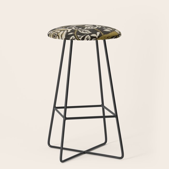 Nouveau Birds And Flowers Stool Gallery Image 1