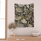 Nouveau Birds And Flowers Wall Tapestry Gallery Image 2
