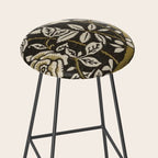 Nouveau Birds And Flowers Stool Gallery Image 2