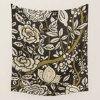Nouveau Birds And Flowers Wall Tapestry Gallery Image 4
