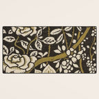 Nouveau Birds And Flowers Desk Mat Gallery Image 3