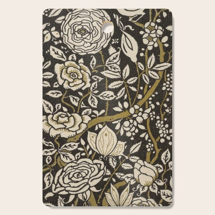 Nouveau Birds And Flowers Cutting Board Gallery Image 1