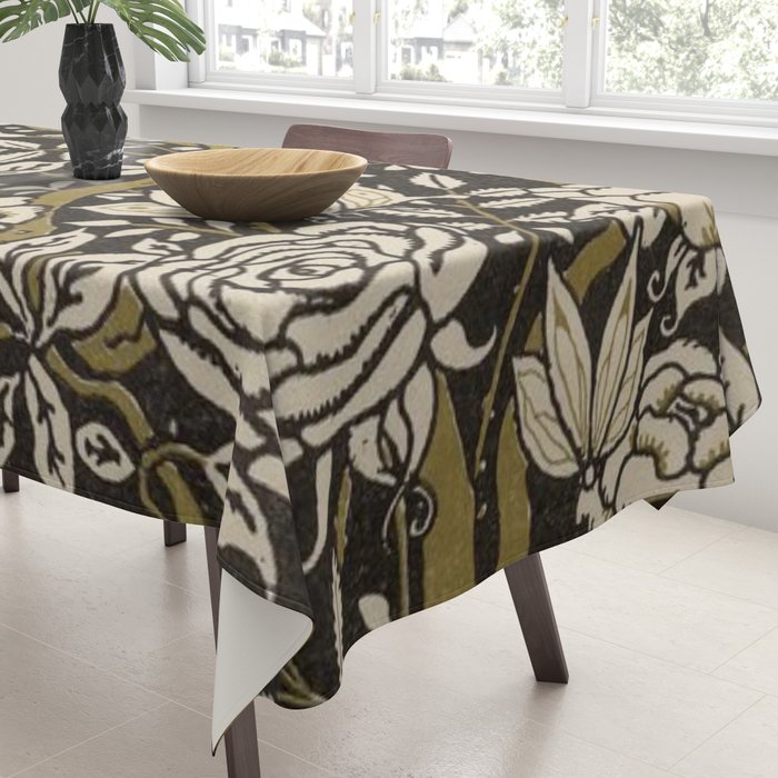 Nouveau Birds And Flowers Tablecloth Gallery Image 3