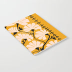 Ever blooming good vibes mustard yellow Notebook Gallery Image 2