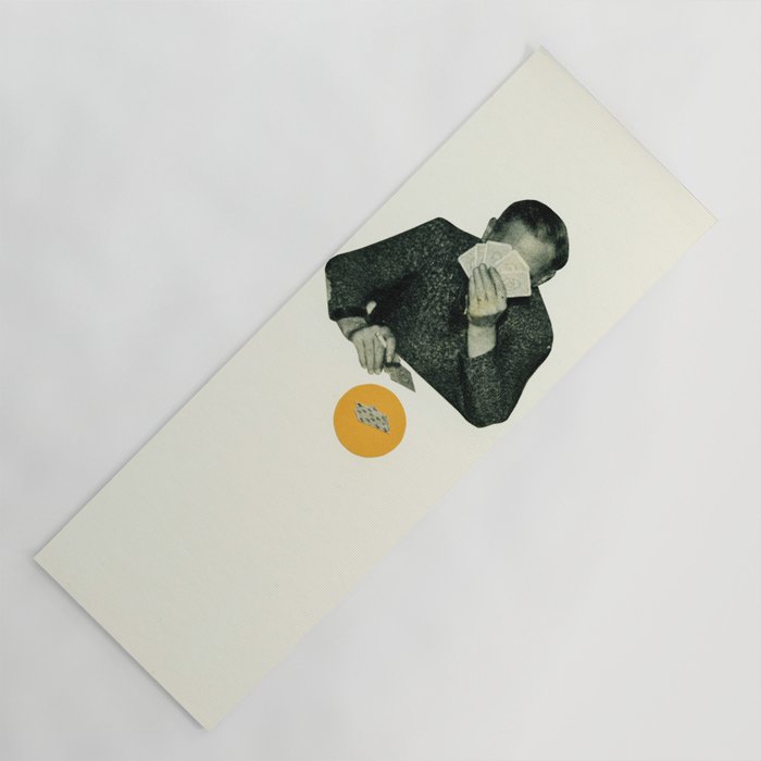 Poker Face Yoga Mat Gallery Image 1