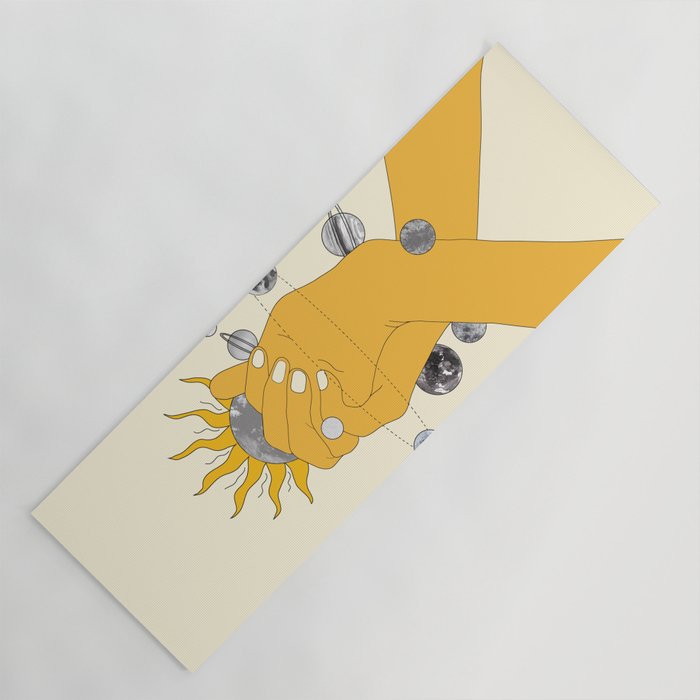 Everything Revolves Around Us Yoga Mat Gallery Image 1