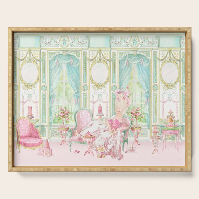 Marie Antoinette, Palace of Versailles, Diorama Serving Tray Gallery Image 1