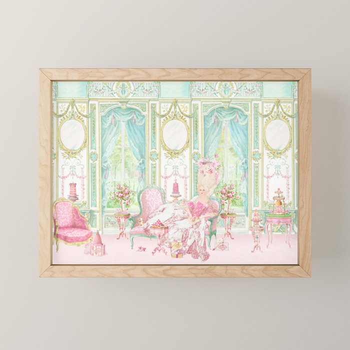 Marie Antoinette, Palace of Versailles, Diorama Mini Art Print Gallery Image 1