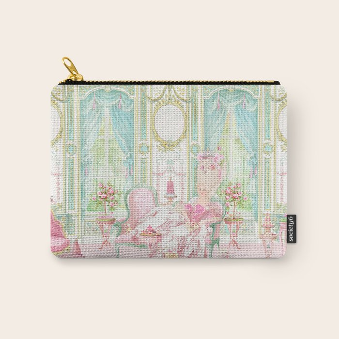 Marie Antoinette, Palace of Versailles, Diorama Carry All Pouch Gallery Image 1