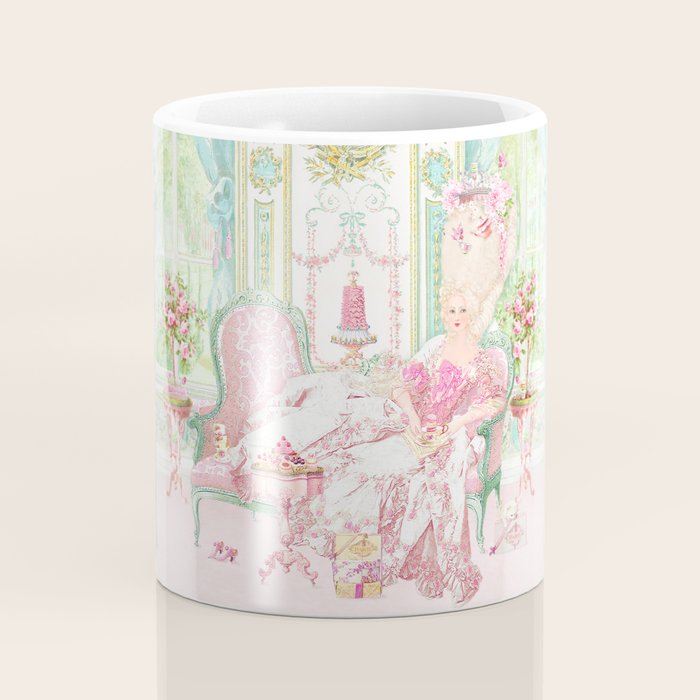 Marie Antoinette, Palace of Versailles, Diorama Coffee Mug Gallery Image 4