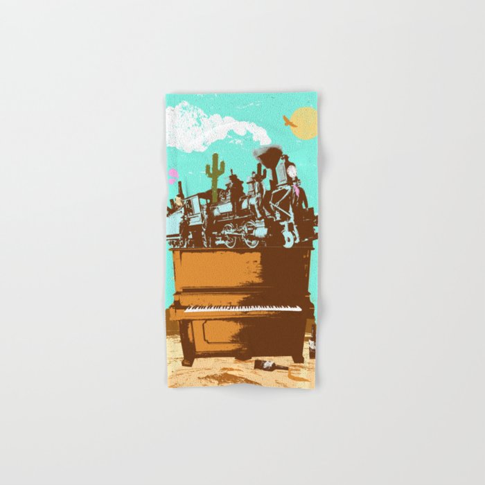 WESTERN PIANO Bath Towel Gallery Image 1
