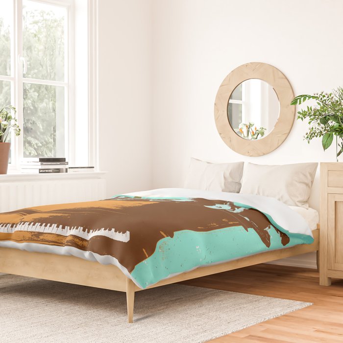 WESTERN PIANO Duvet Cover Gallery Image 2