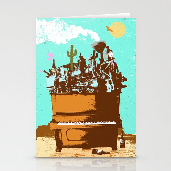 WESTERN PIANO Stationery Card Gallery Image 1