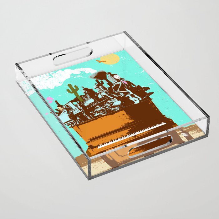 WESTERN PIANO Acrylic Tray Gallery Image 1