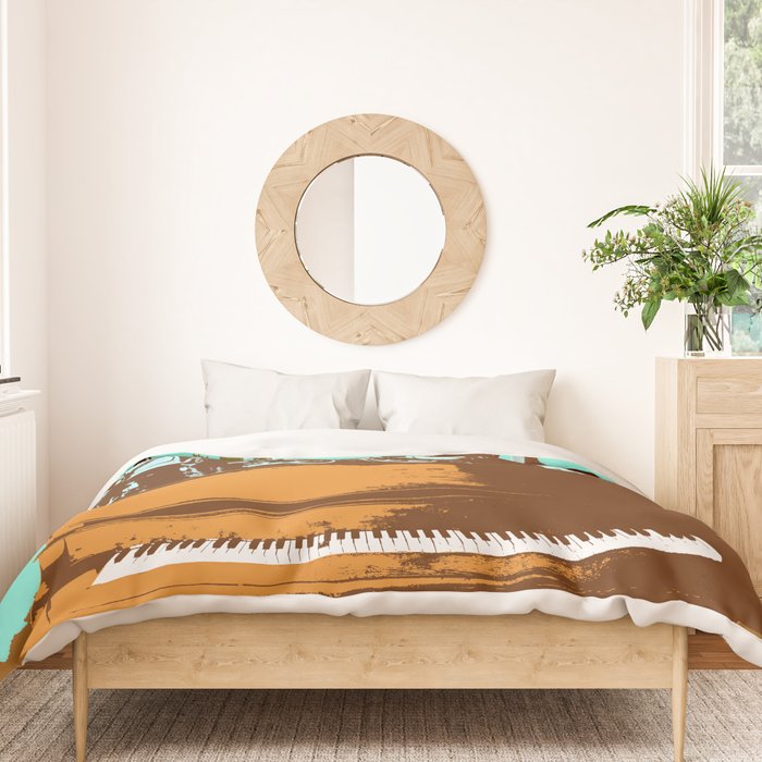 WESTERN PIANO Duvet Cover Gallery Image 3