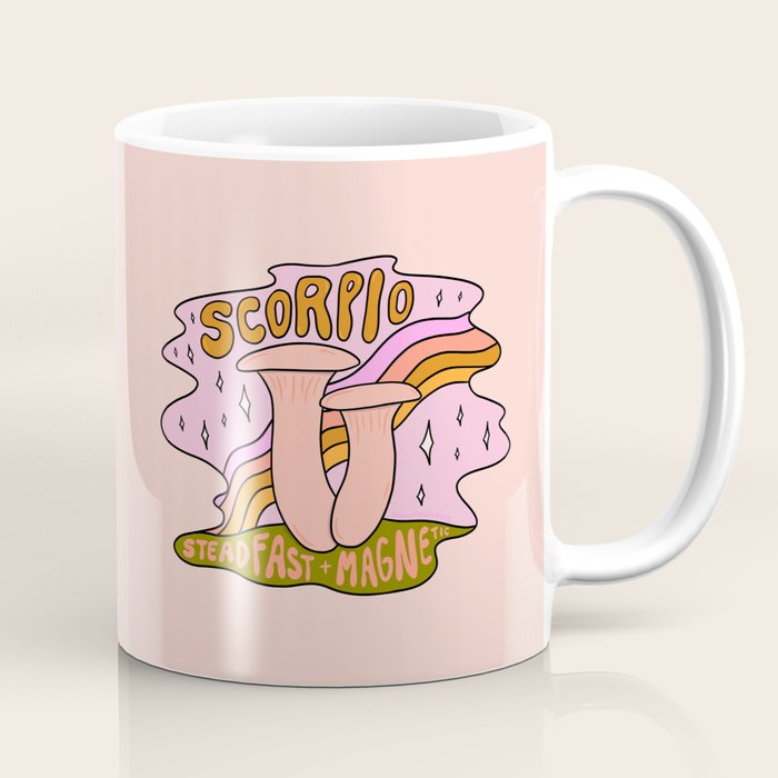 Scorpio Mushroom Coffee Mug Gallery Image 1