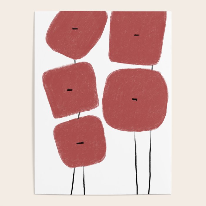 Red Poppies Poster Gallery Image 4