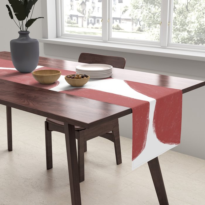 Red Poppies Table Runner Gallery Image 2