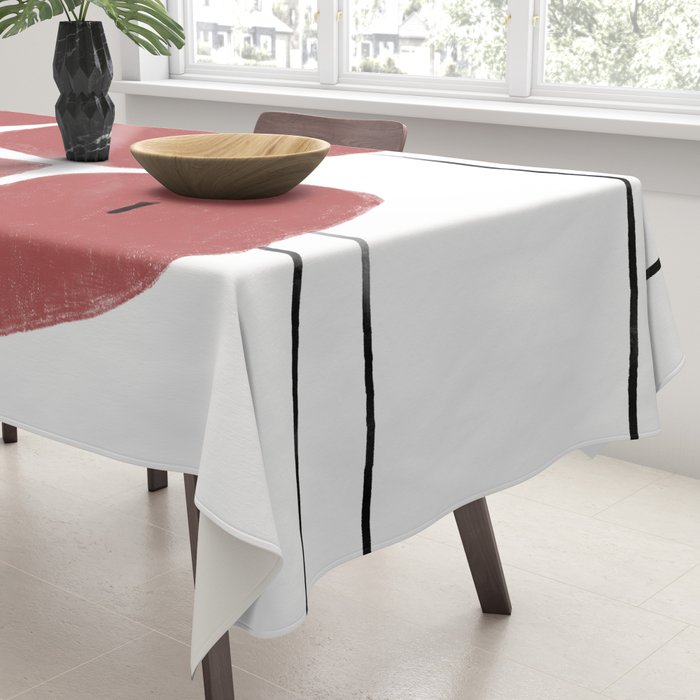 Red Poppies Tablecloth Gallery Image 3