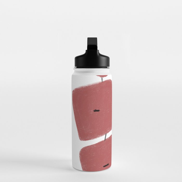Red Poppies Water Bottle Gallery Image 3