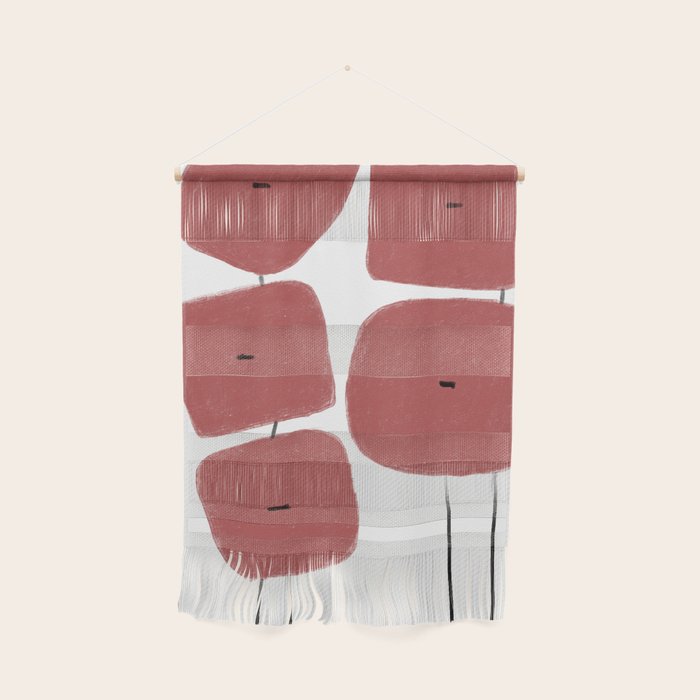 Red Poppies Wall Hanging Gallery Image 1