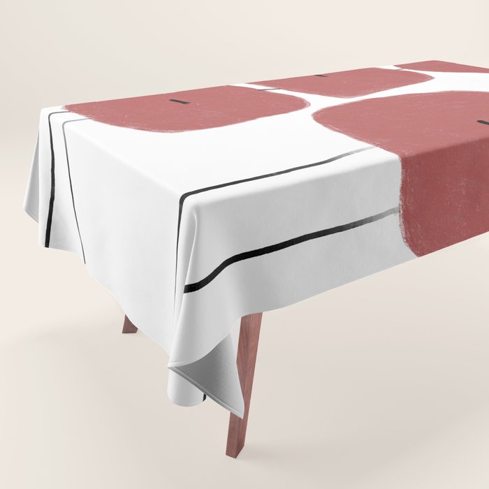 Red Poppies Tablecloth Gallery Image 1
