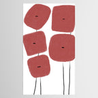 Red Poppies Tablecloth Gallery Image 2