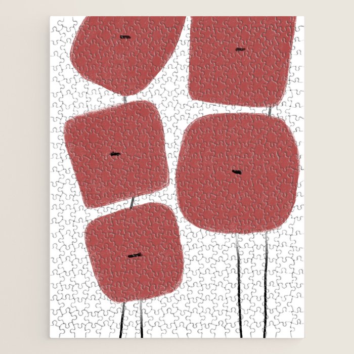 Red Poppies Jigsaw Puzzle Gallery Image 1