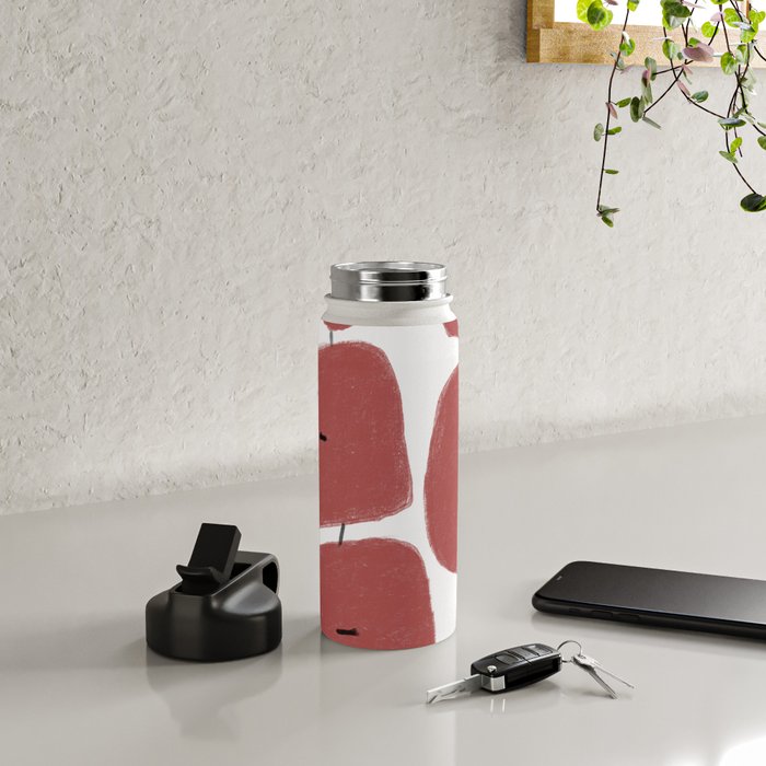 Red Poppies Water Bottle Gallery Image 4