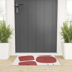 Red Poppies Welcome Mat Gallery Image 3
