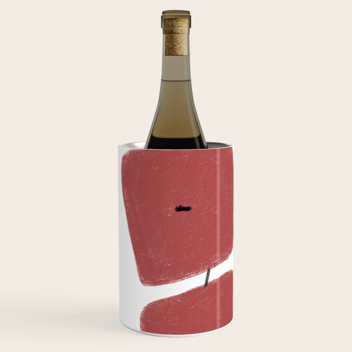Red Poppies Wine Chiller Gallery Image 2