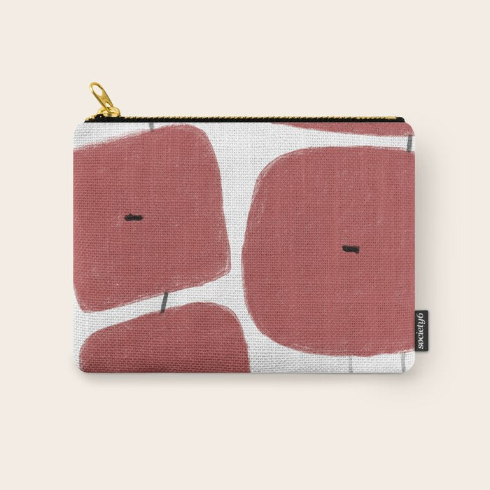 Red Poppies Carry All Pouch Gallery Image 1