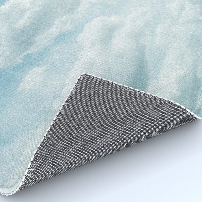 Soft Blue Clouds #2 #clouds #wall #art #society6 Rug Gallery Image 4