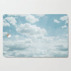 Soft Blue Clouds #2 #clouds #wall #art #society6 Cutting Board Gallery Image 1
