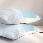 Soft Blue Clouds #2 #clouds #wall #art #society6 Pillow Sham Gallery Image 3