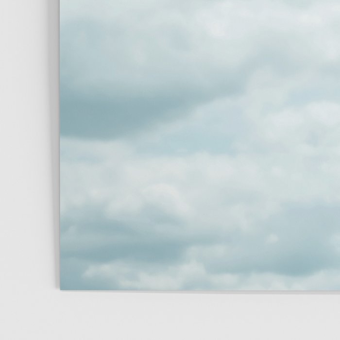Soft Blue Clouds #2 #clouds #wall #art #society6 Poster Gallery Image 3