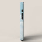 Soft Blue Clouds #2 #clouds #wall #art #society6 iPhone Case Gallery Image 2