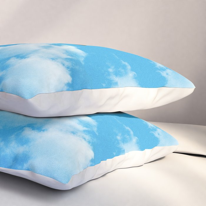 Banana Pop Art: Sky Edition Pillow Sham Gallery Image 3