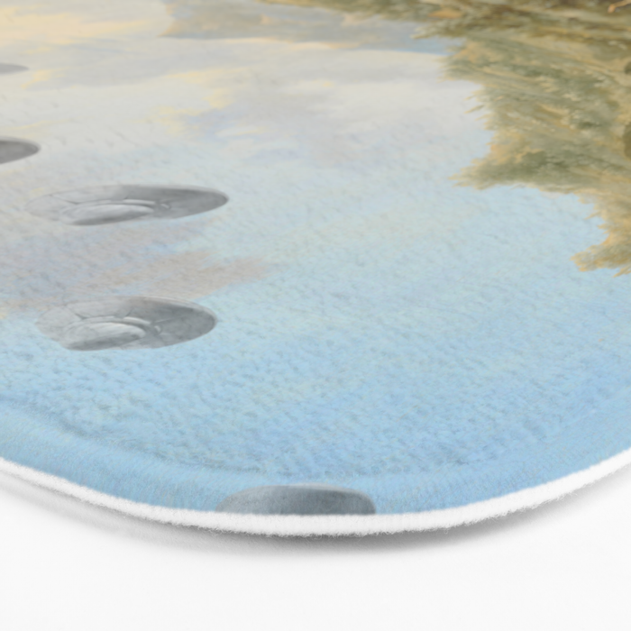 They were here all along / UFO in countryside Bath Mat Gallery Image 3