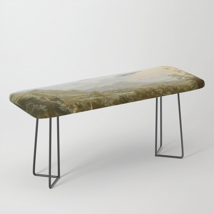 They were here all along / UFO in countryside Bench Gallery Image 1